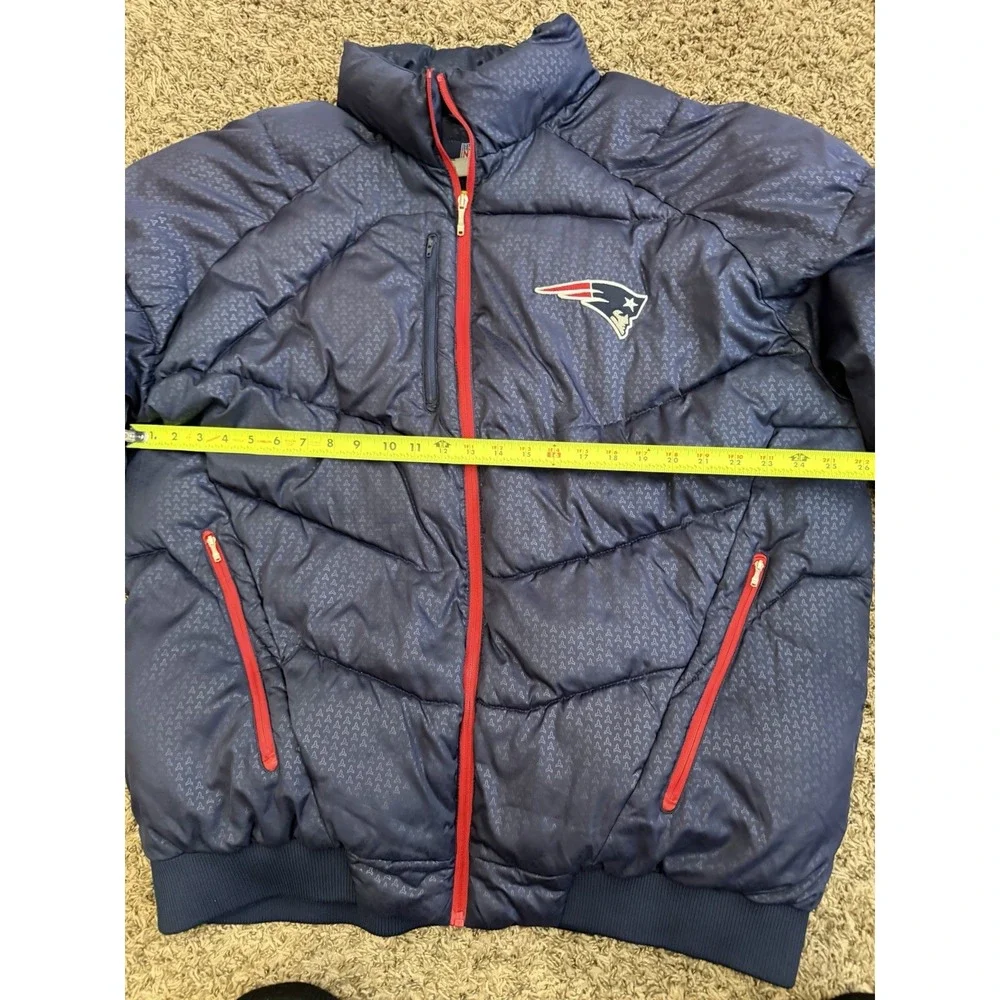 NFL Authentic Sideline New England Patriots Puffer Jacket Mens Size 2XL